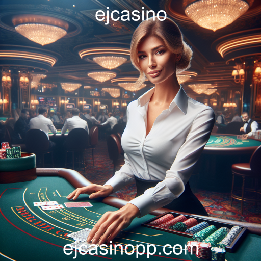 Experiência Imersiva no Cassino Ao Vivo do ejcasino